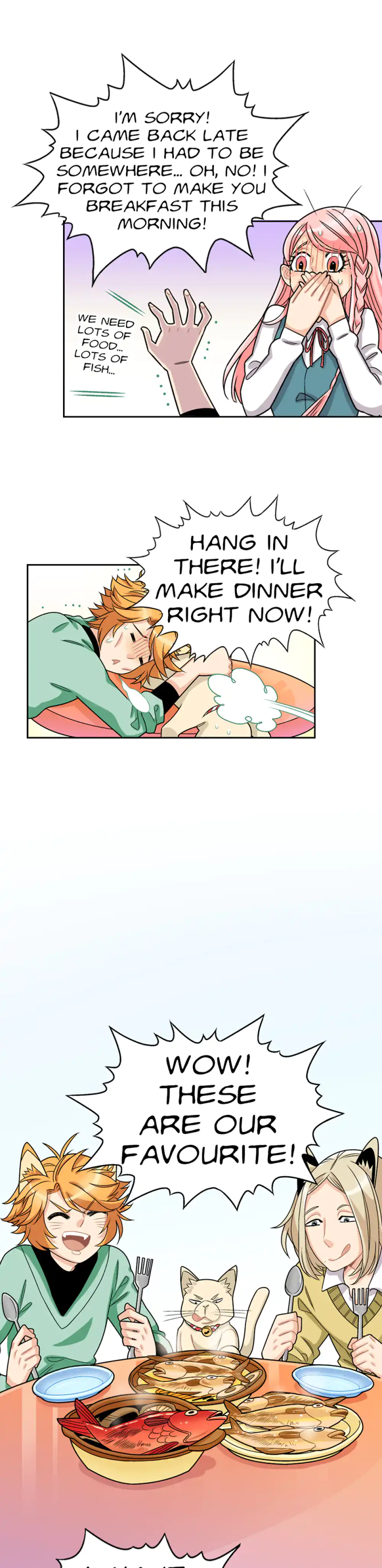 Only The Cats Know panel 3