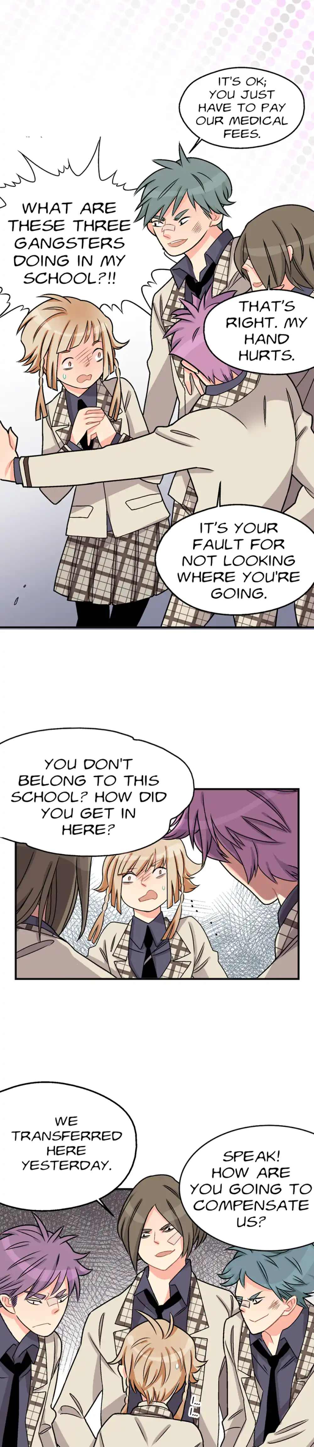 My Secret Boyfriend panel 3