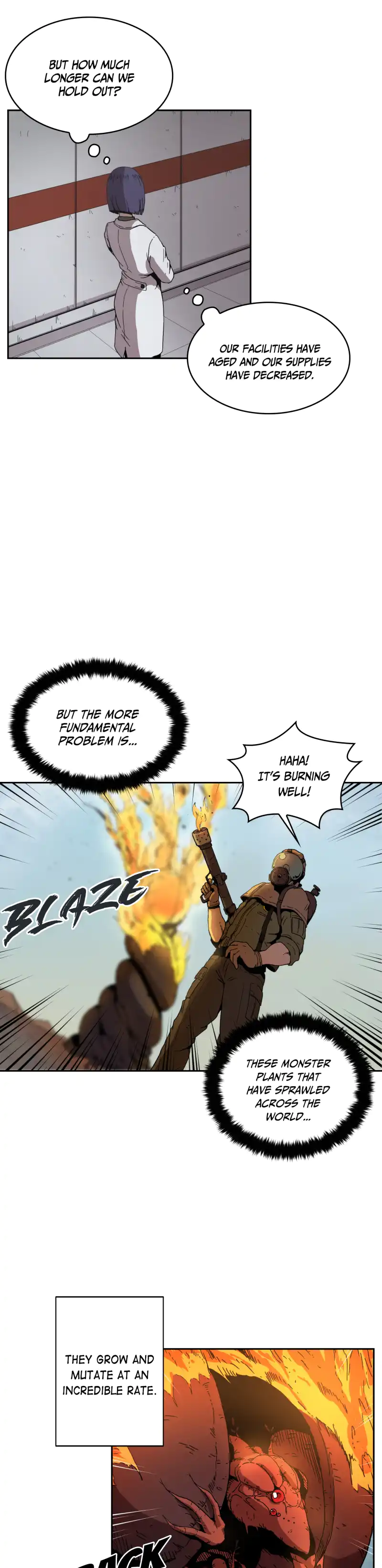 Flower War panel 4