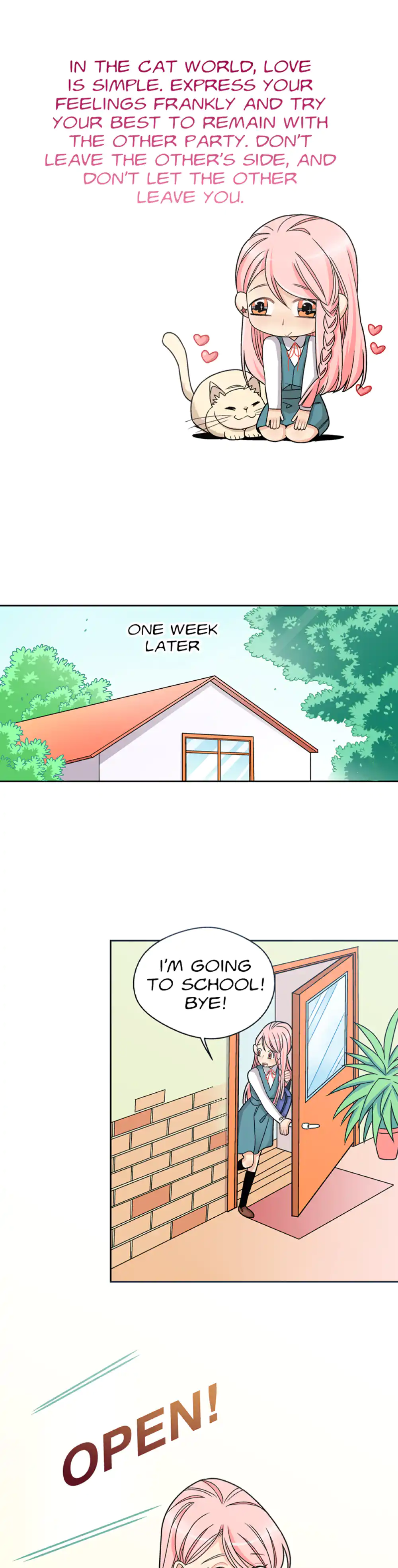 Only The Cats Know panel 1
