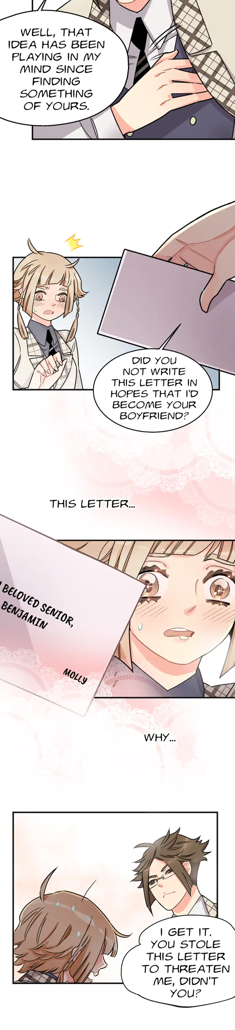 My Secret Boyfriend panel 2