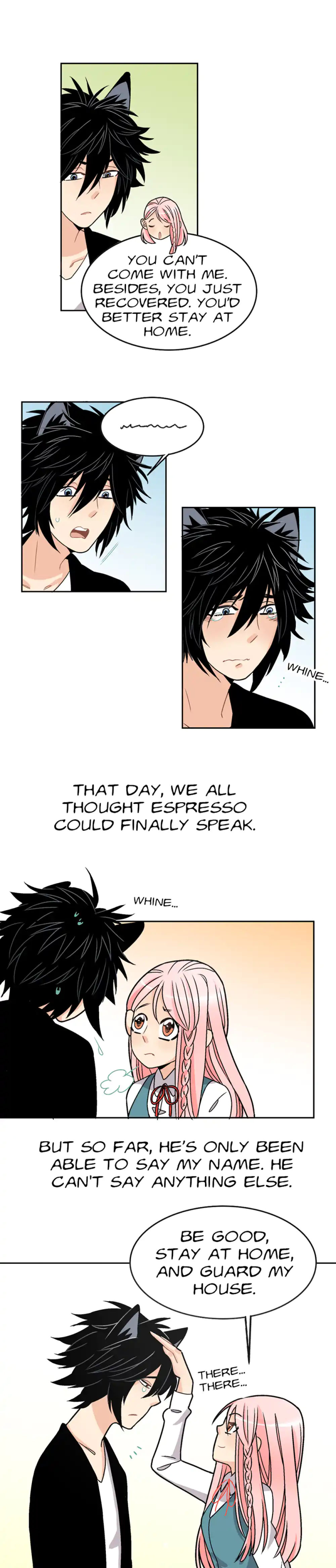 Only The Cats Know panel 3