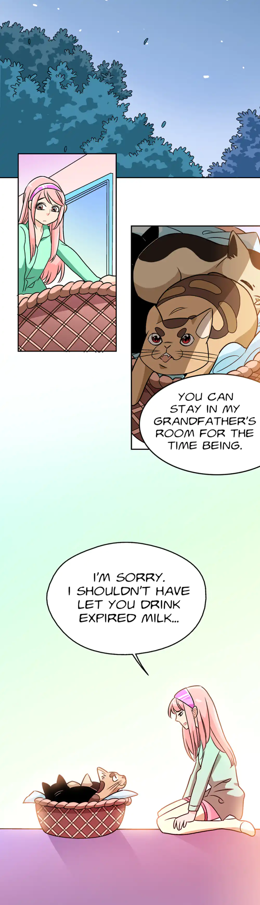 Only The Cats Know panel 9