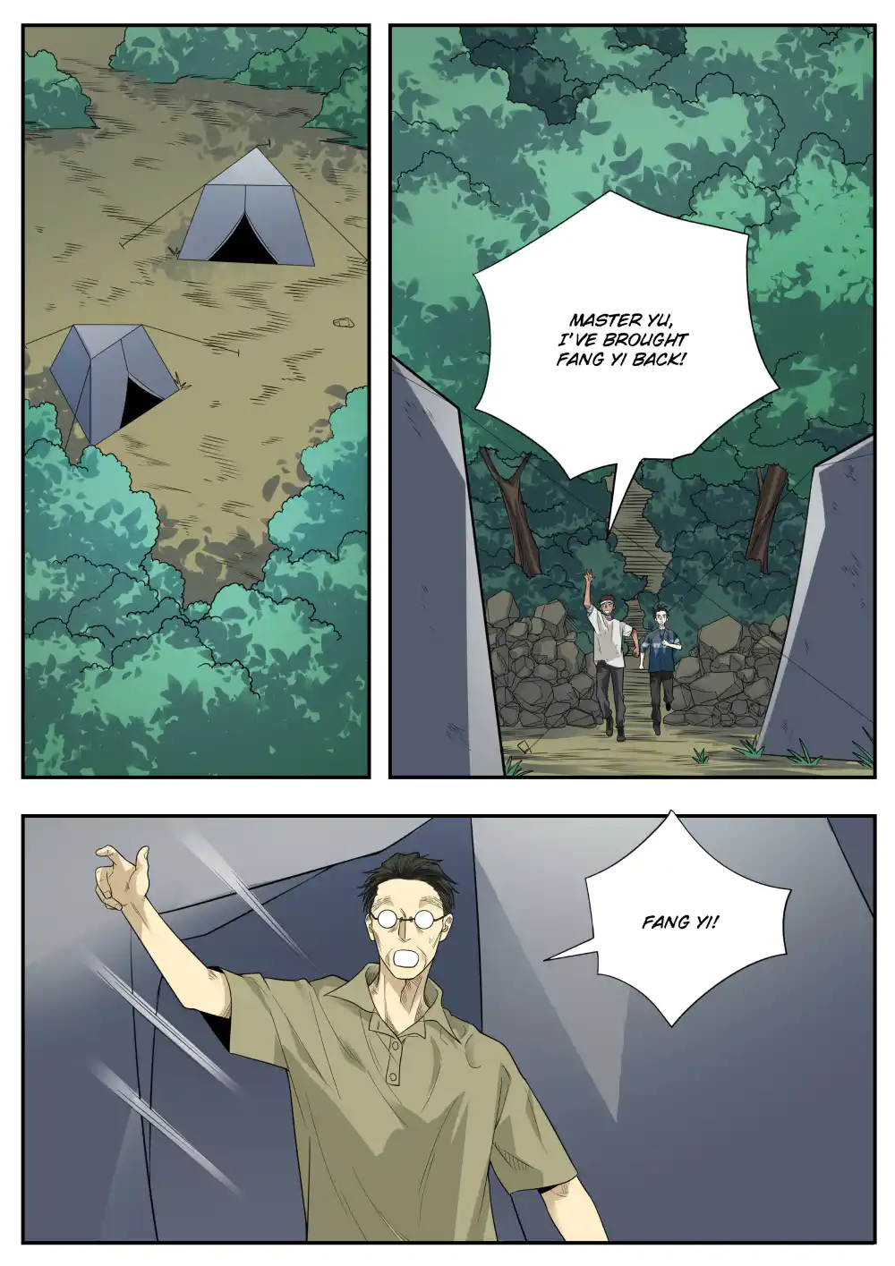 Collecting The Divine panel 5