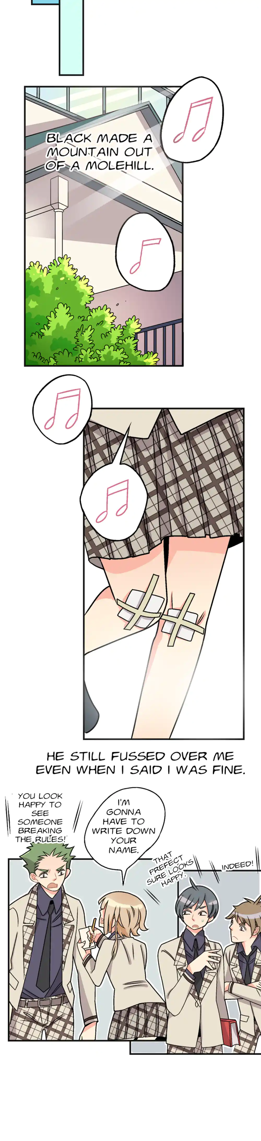 My Secret Boyfriend panel 2