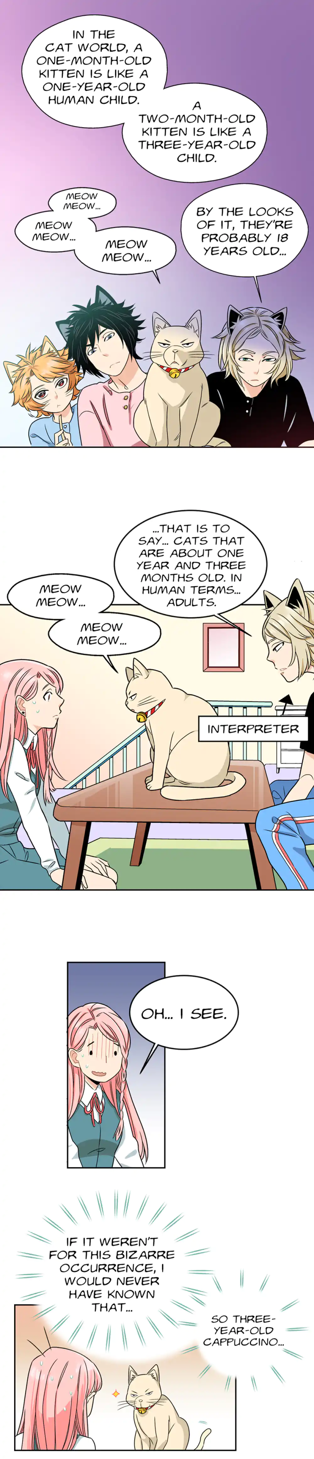 Only The Cats Know panel 1