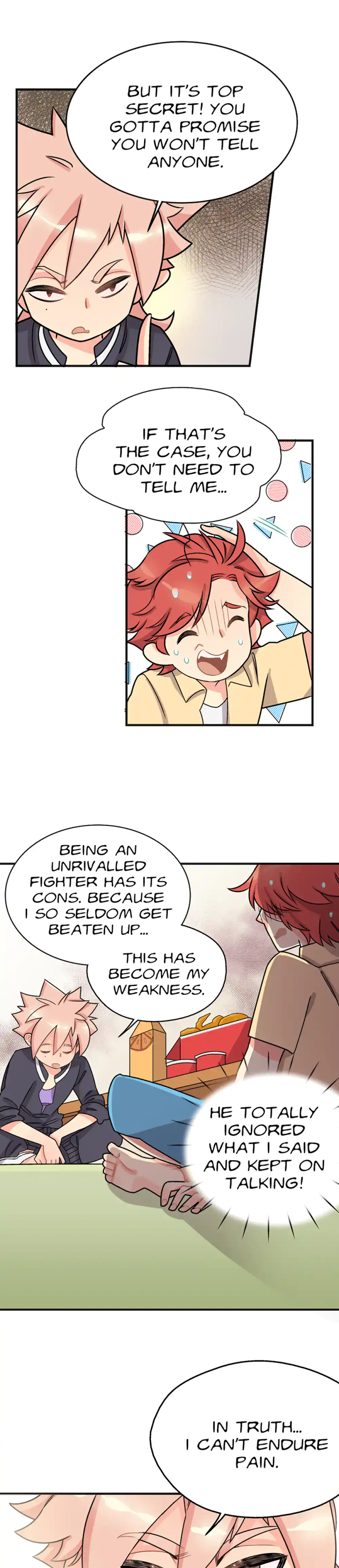 My Secret Buddy panel 1