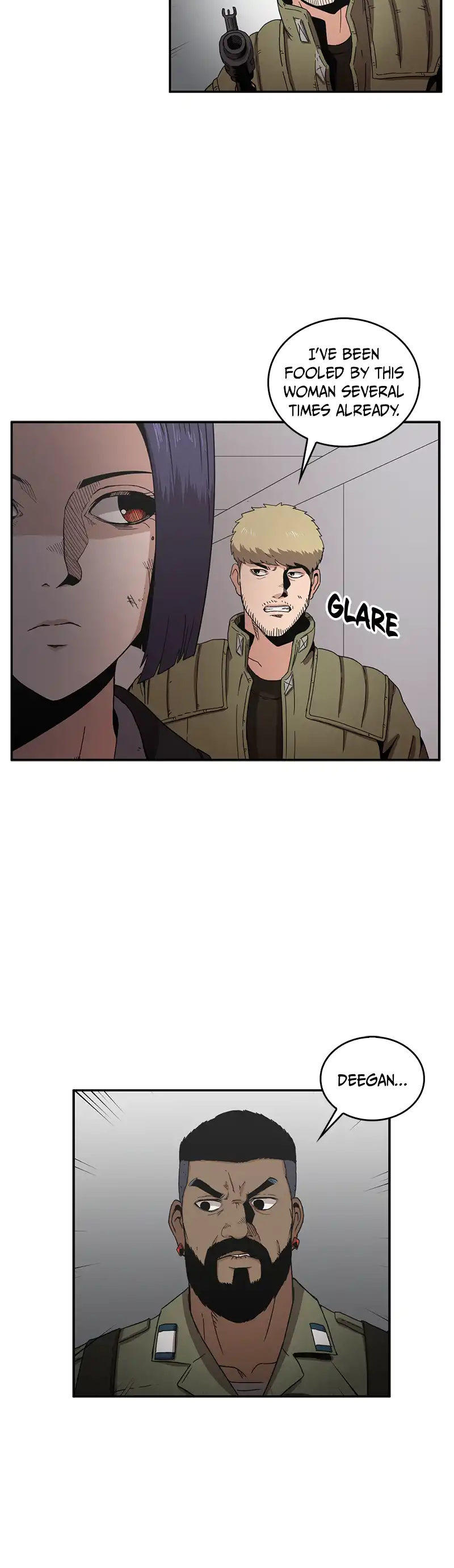 Flower War panel 3