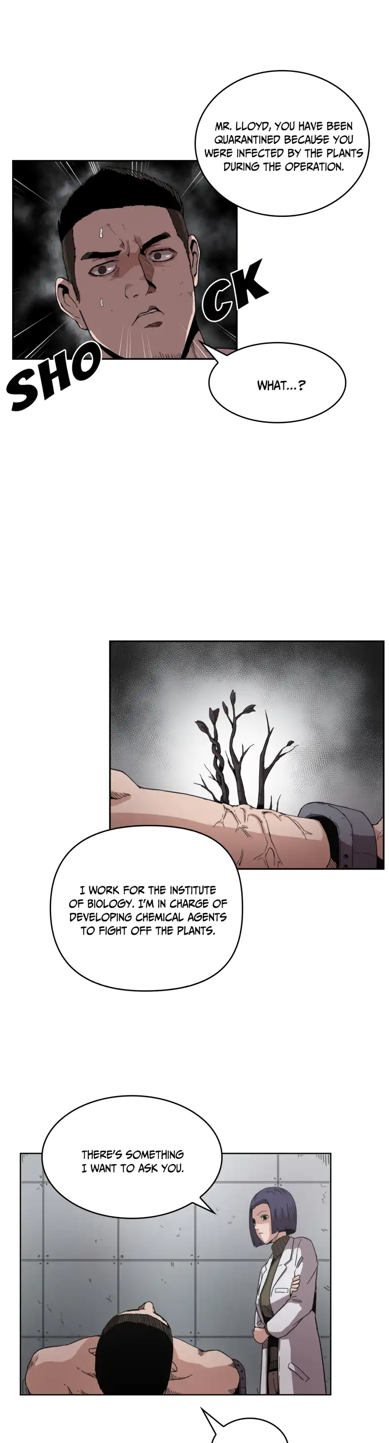 Flower War panel 6