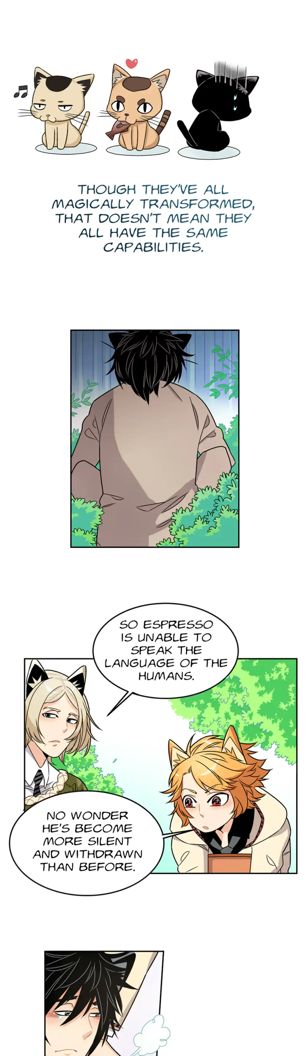 Only The Cats Know panel 1