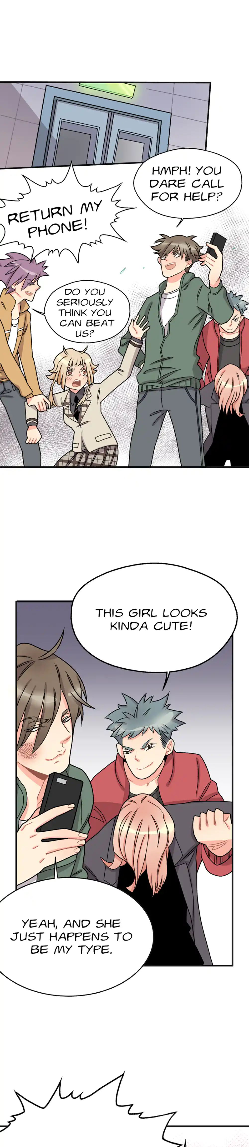 My Secret Boyfriend panel 1