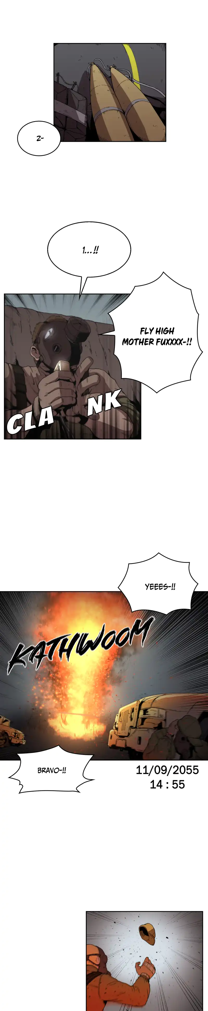 Flower War panel 6