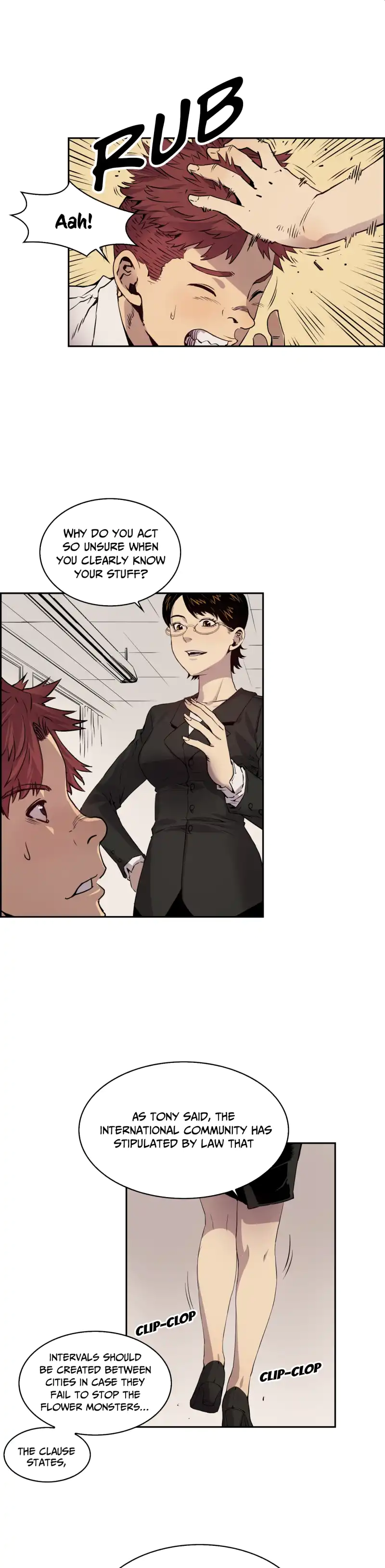 Flower War panel 9