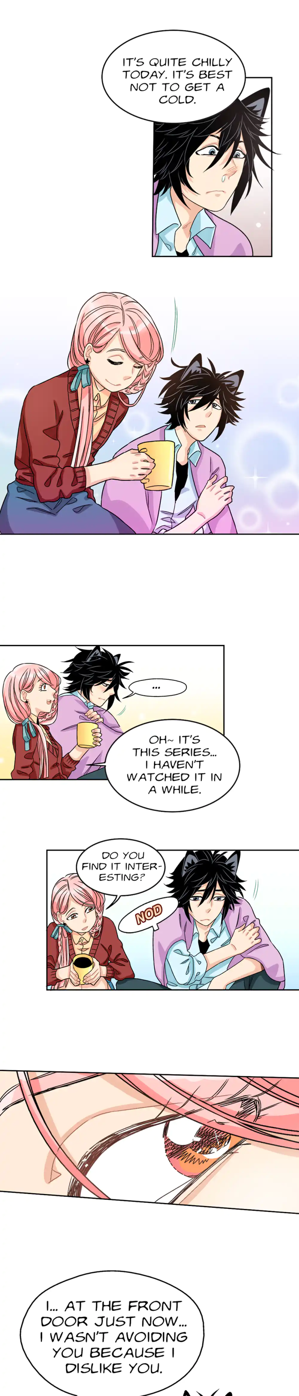 Only The Cats Know panel 1