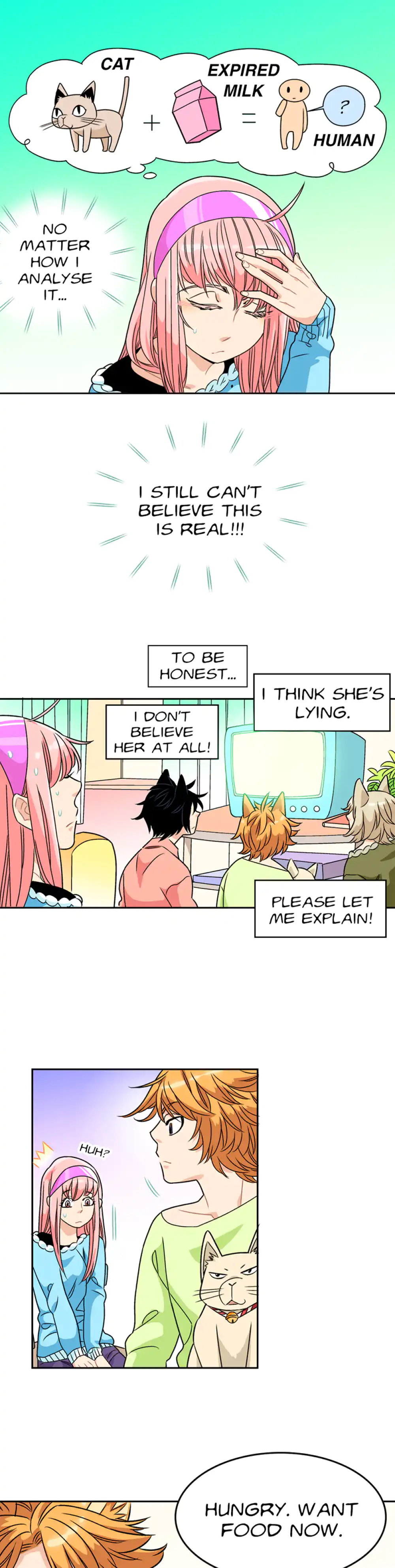 Only The Cats Know panel 1