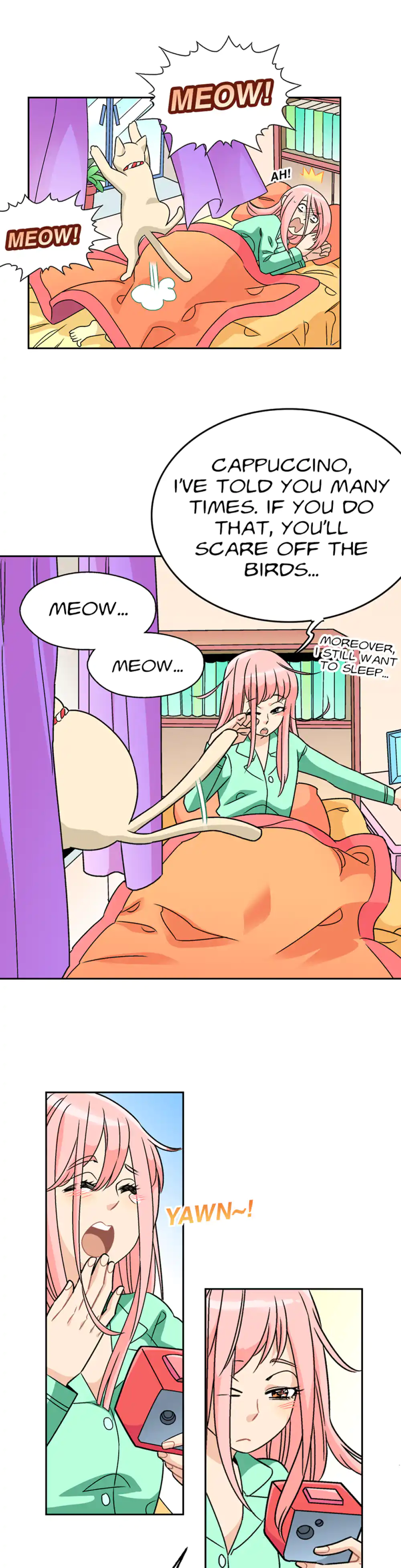 Only The Cats Know panel 1