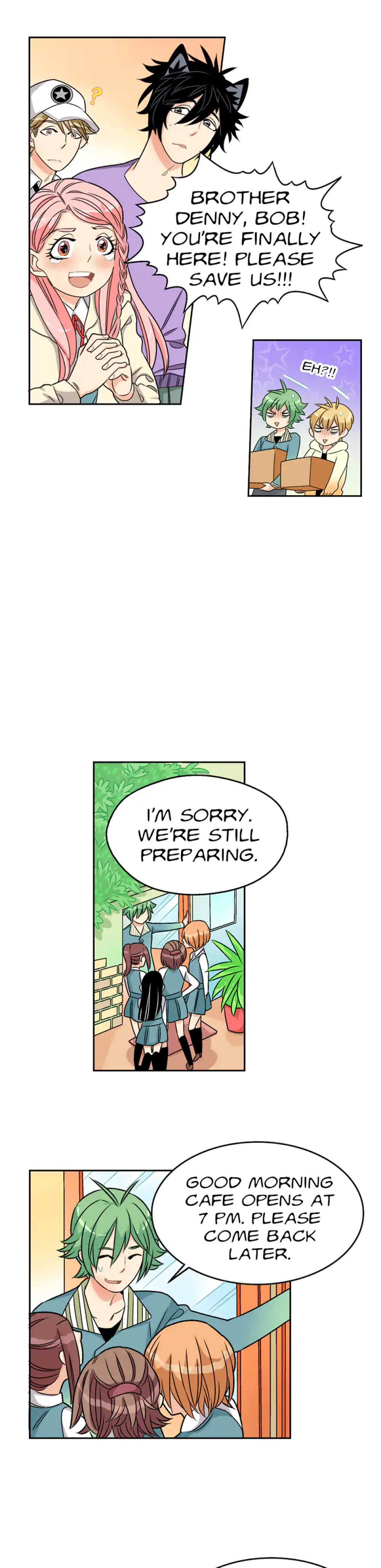 Only The Cats Know panel 3