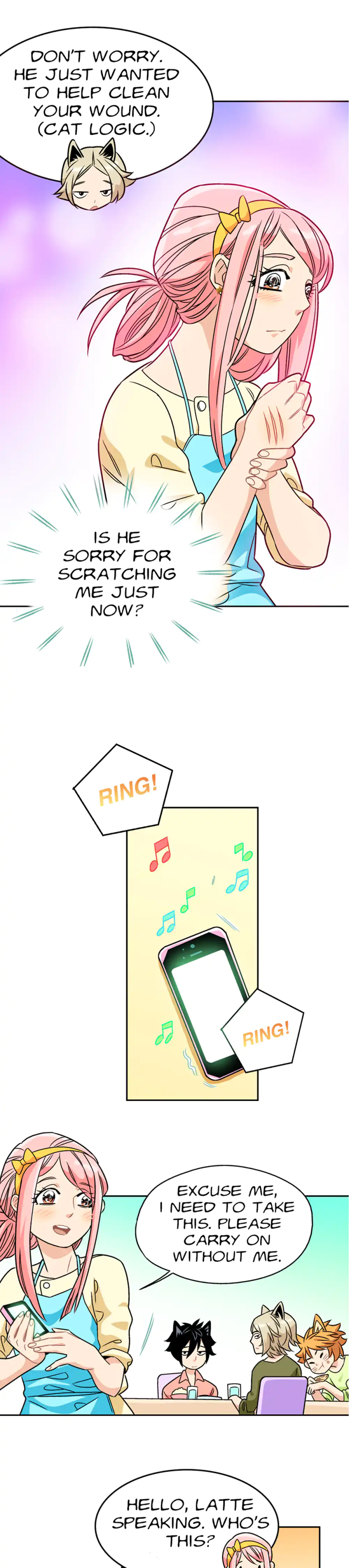 Only The Cats Know panel 1
