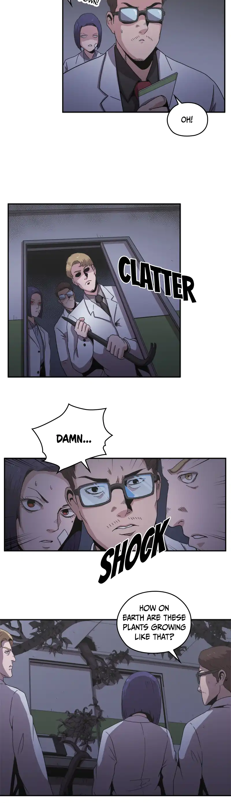 Flower War panel 5