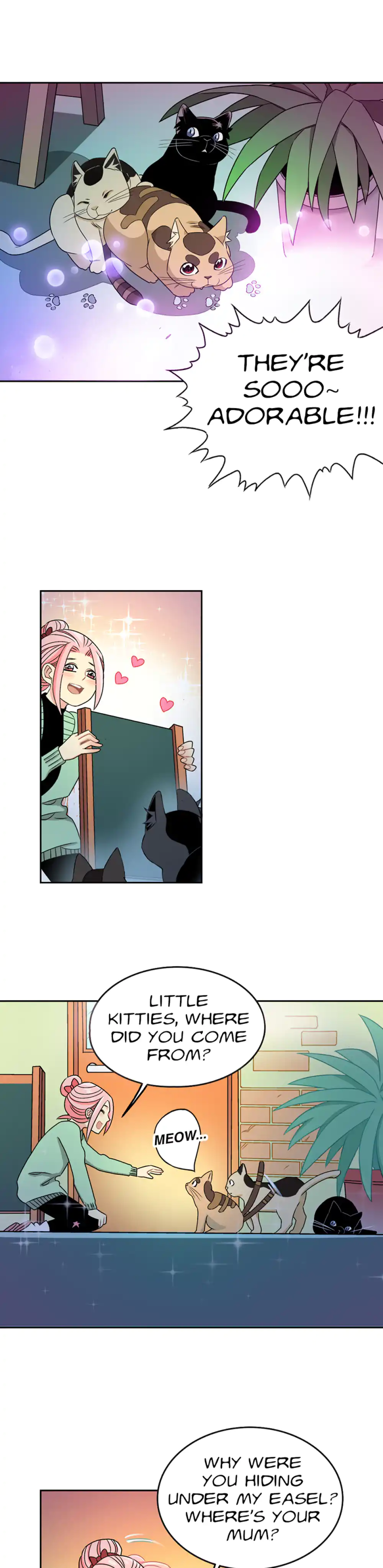 Only The Cats Know panel 1