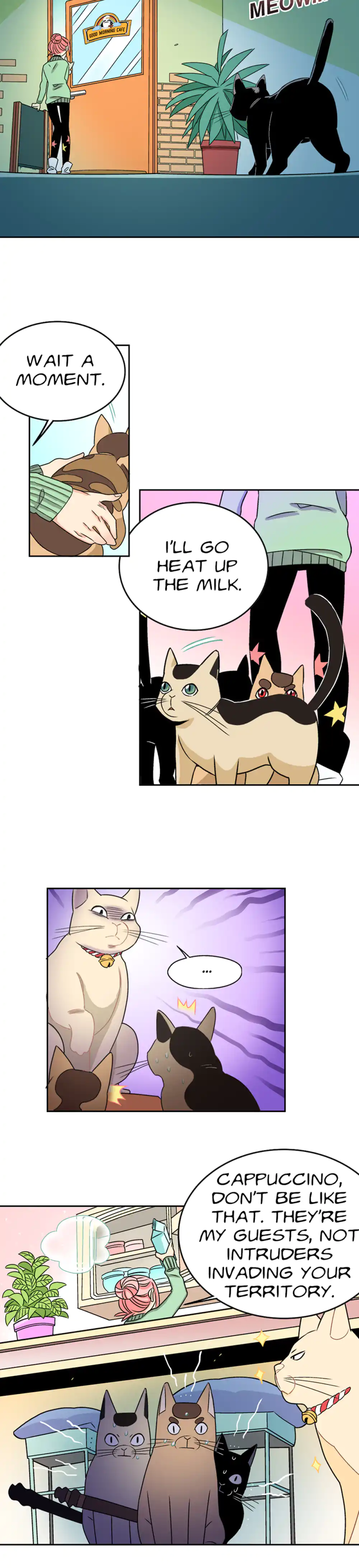 Only The Cats Know panel 4