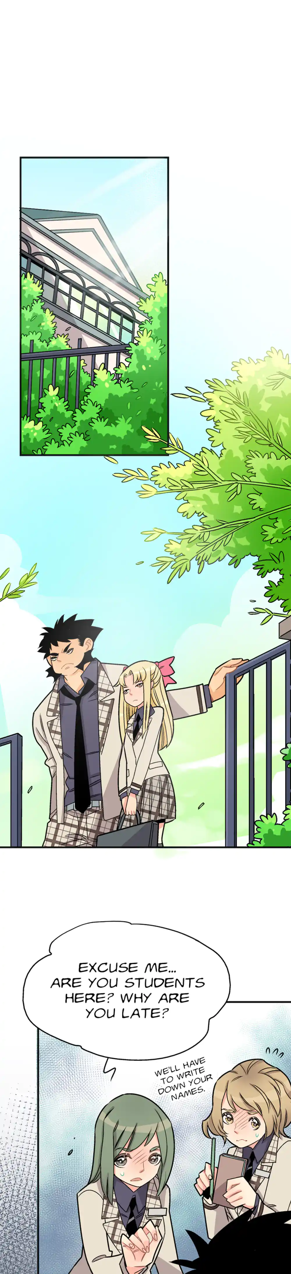 My Secret Boyfriend panel 1