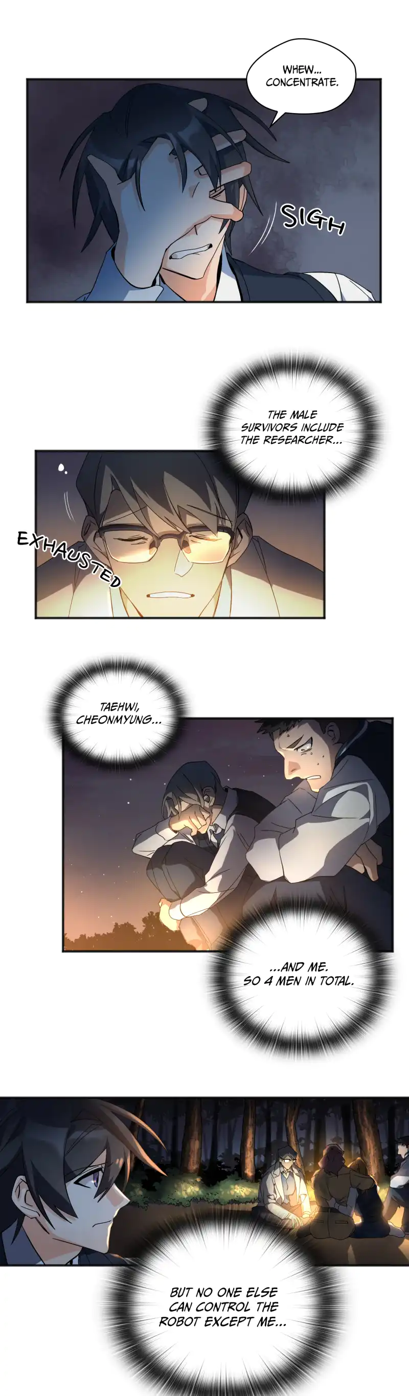 Flower War panel 4