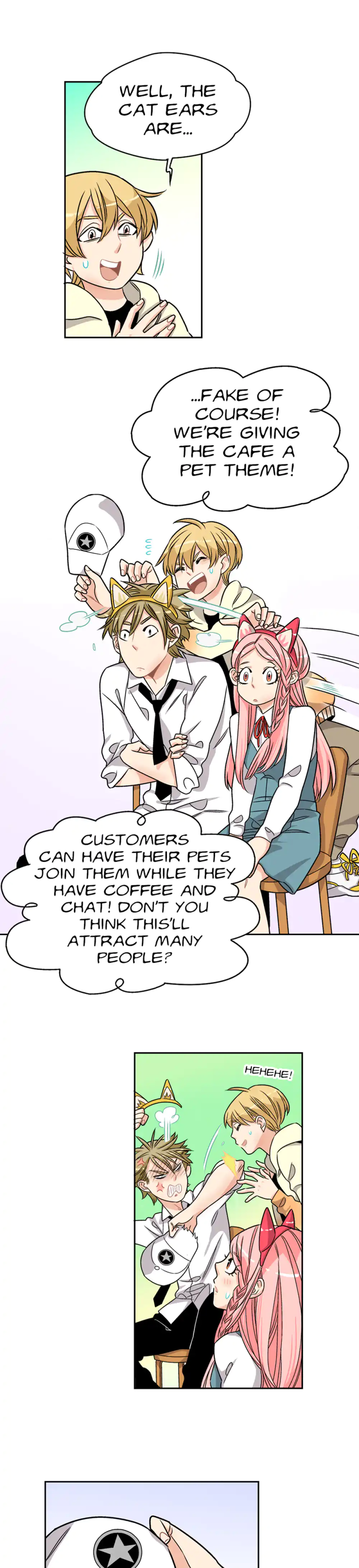 Only The Cats Know panel 9