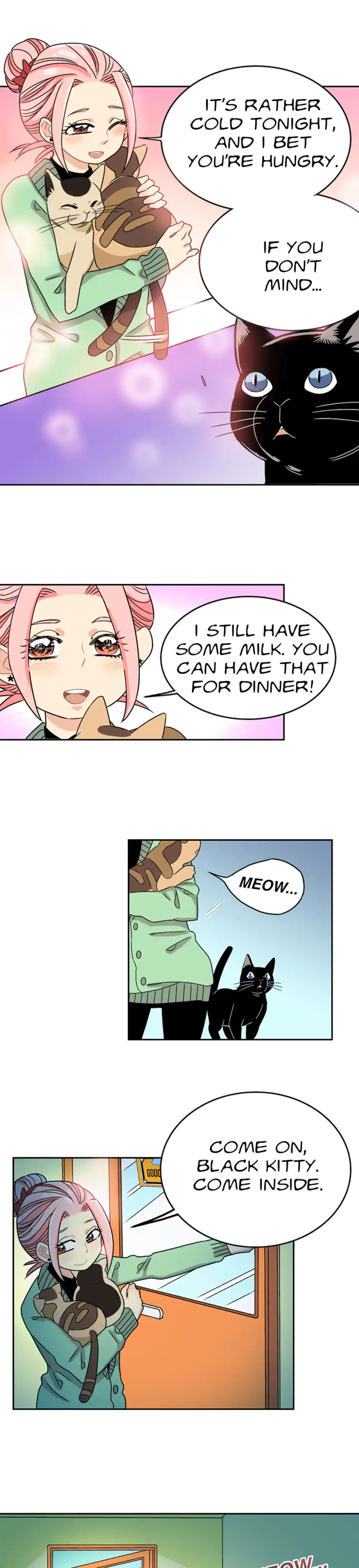 Only The Cats Know panel 3