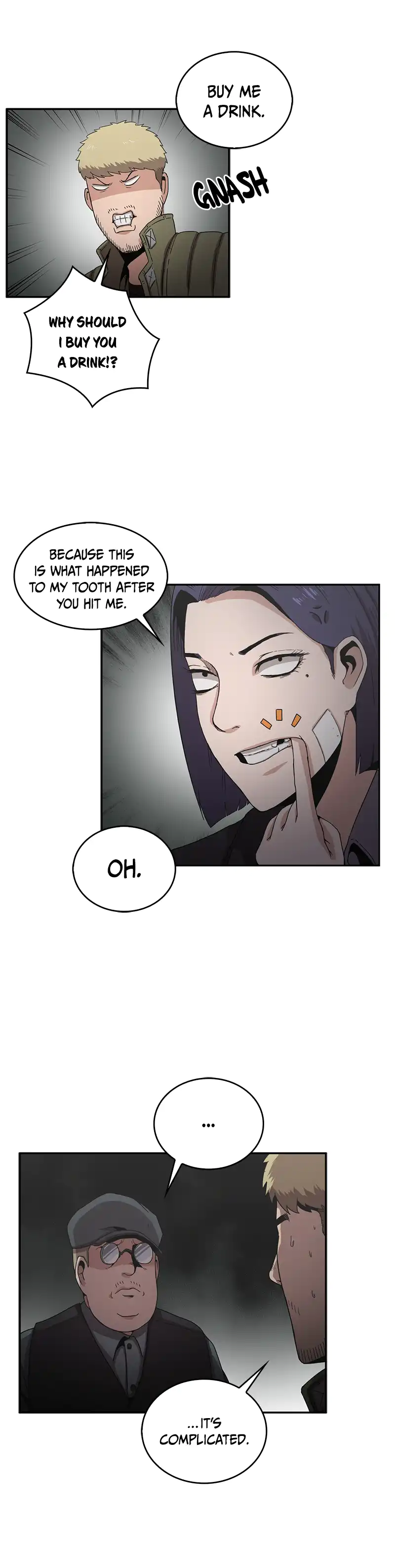 Flower War panel 5