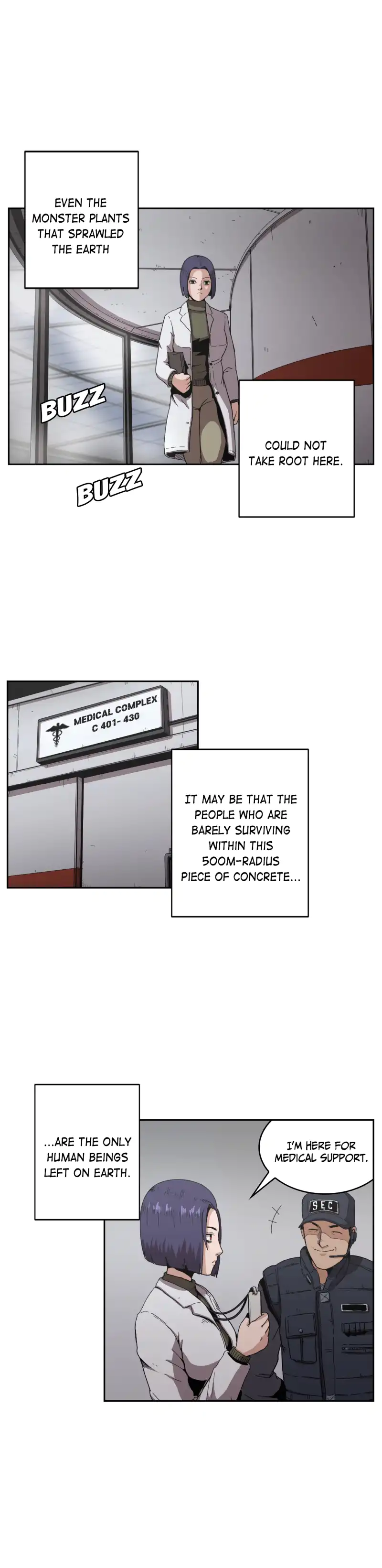 Flower War panel 3