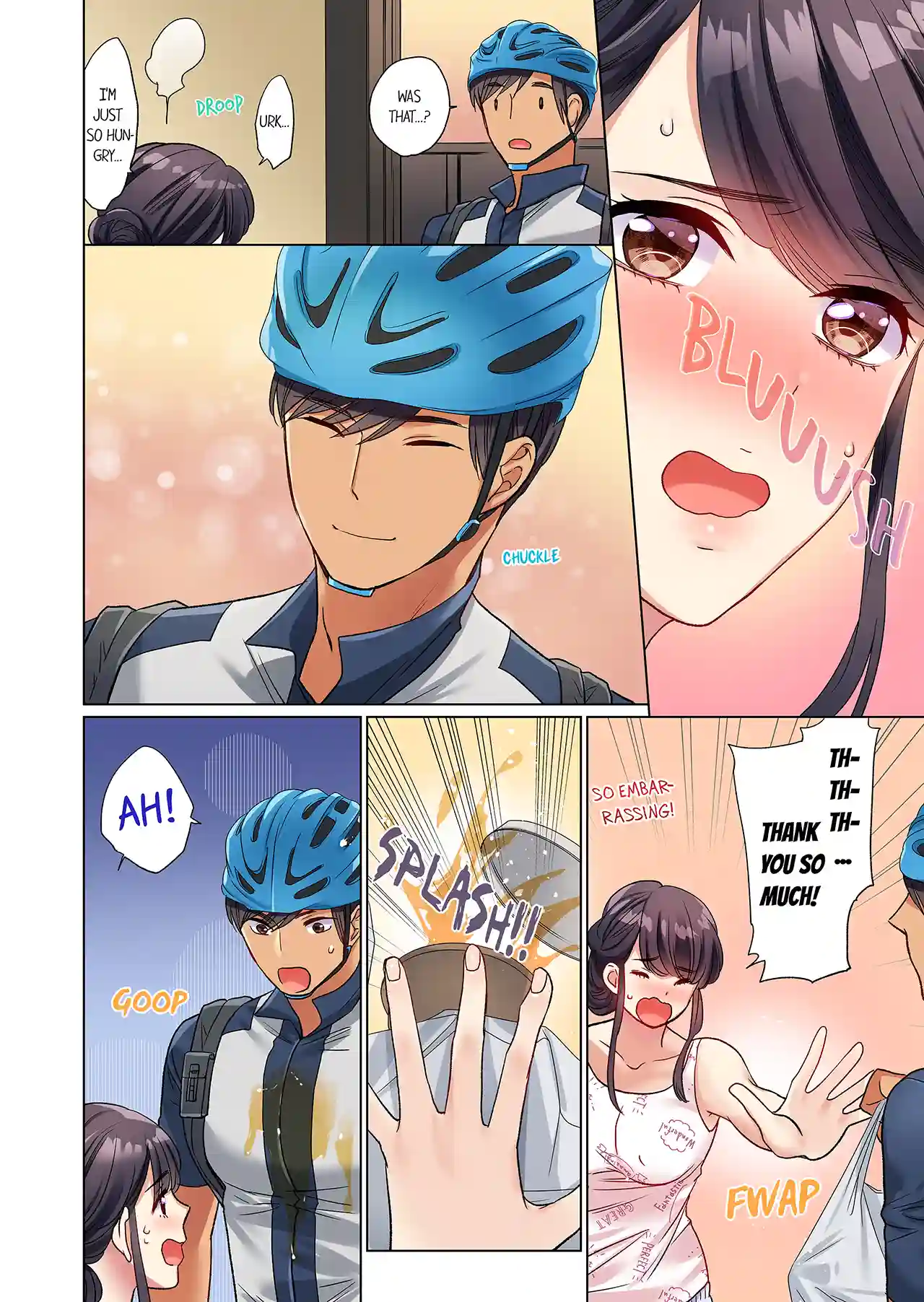 Work-at-Home Clerk, Cums on All Fours! Impatient Delivery Sex - Episode 1 - read scene 8