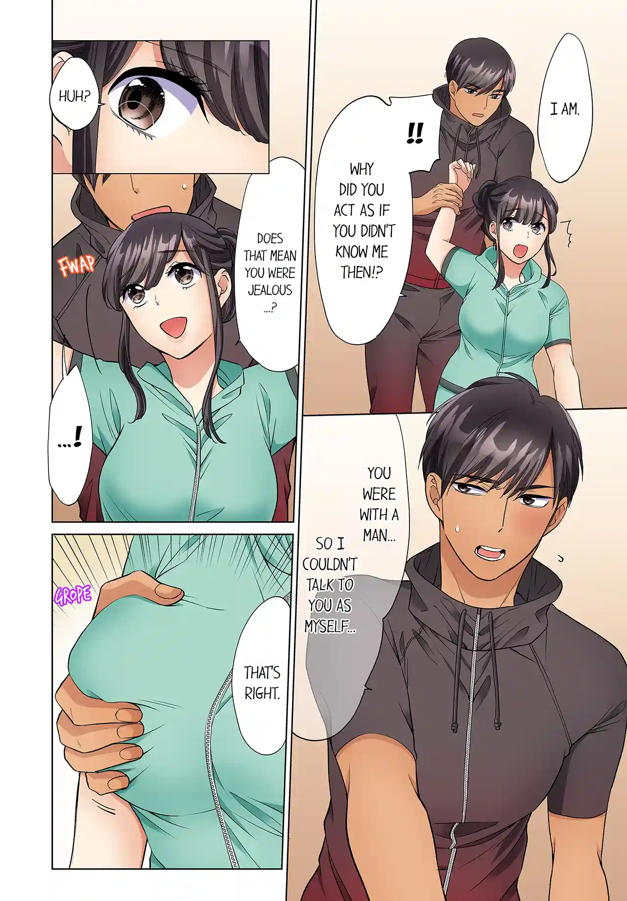 Work-at-Home Clerk, Cums on All Fours! Impatient Delivery Sex - Episode 1 - read scene 15