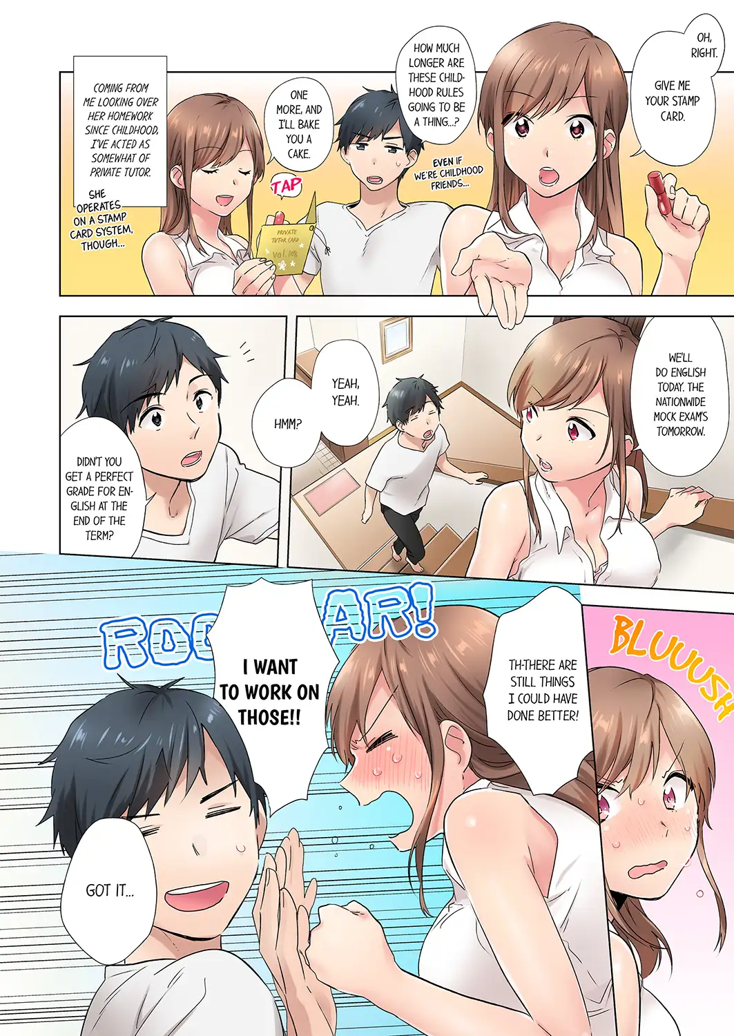A Scorching Hot Day with A Broken Air Conditioner　If I Keep Having Sex with My Sweaty Childhood Friend… - Episode 1 - read scene 2