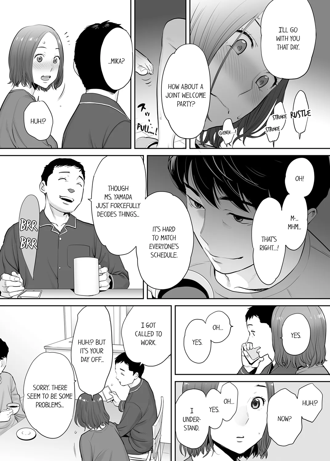 “I’m cumming from my husband’s subordinate…”　The cheating wife who can’t resist feeling it. - Episode 3 - read scene 3