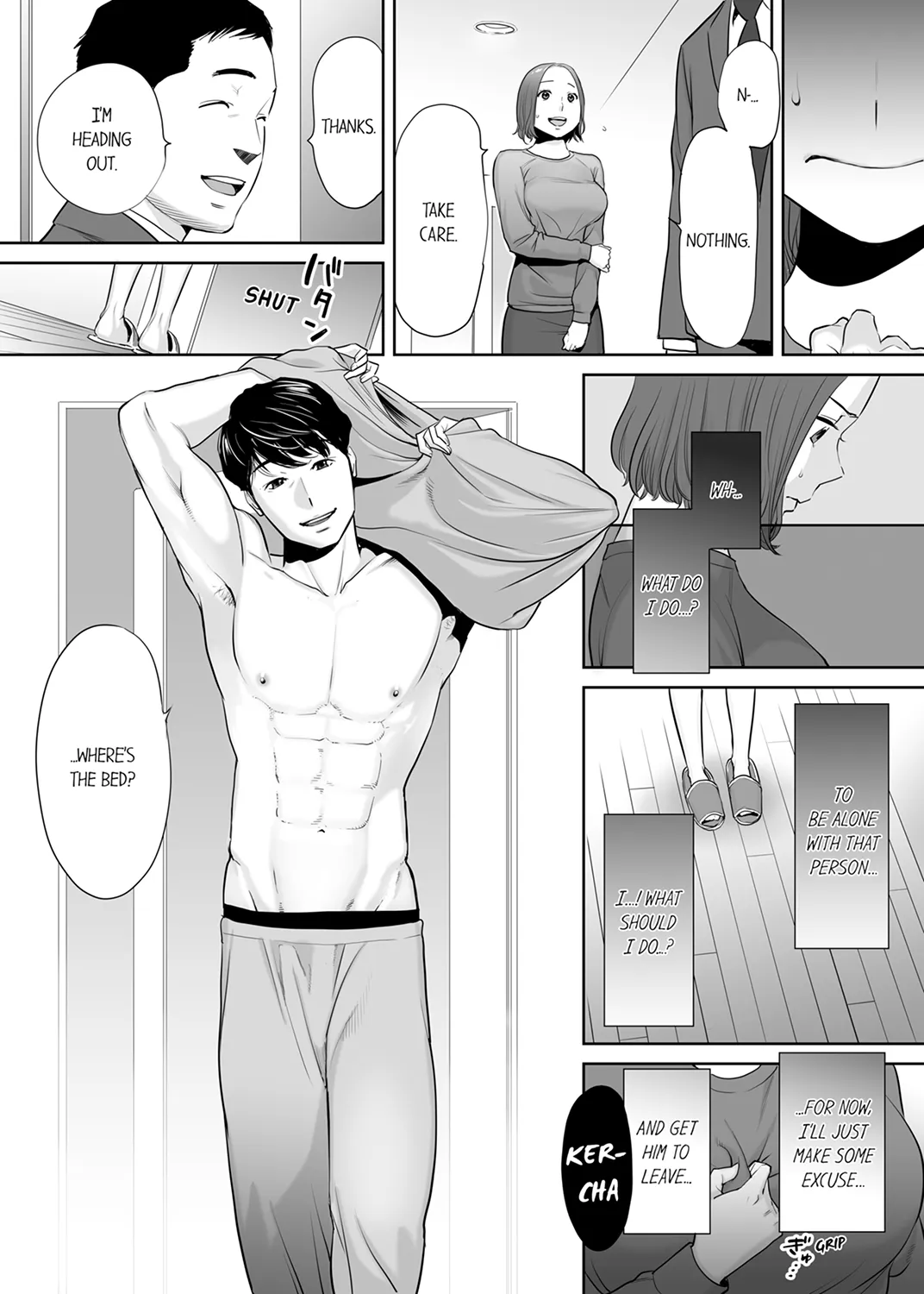 “I’m cumming from my husband’s subordinate…”　The cheating wife who can’t resist feeling it. - Episode 3 - read scene 5