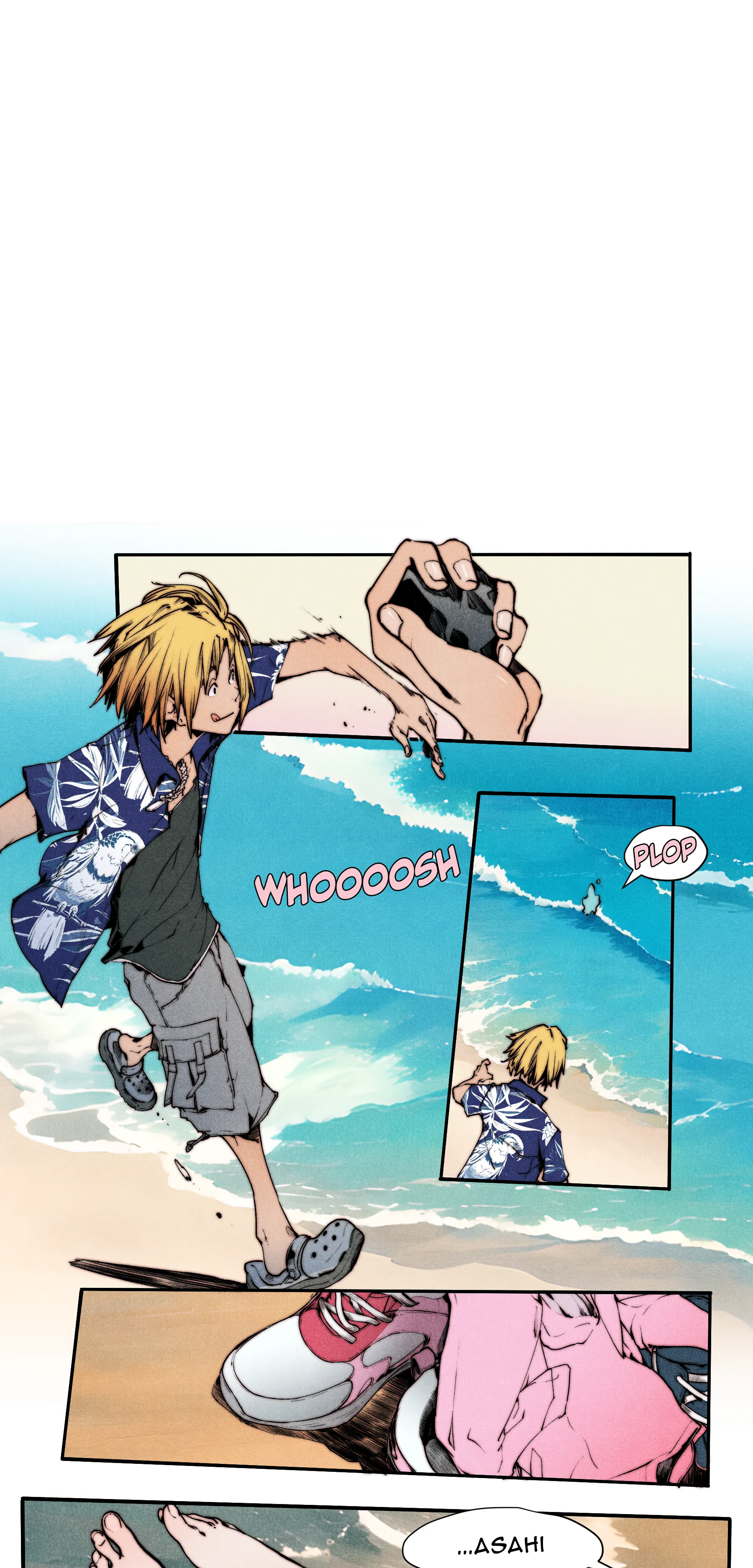 Gold Boy panel 1