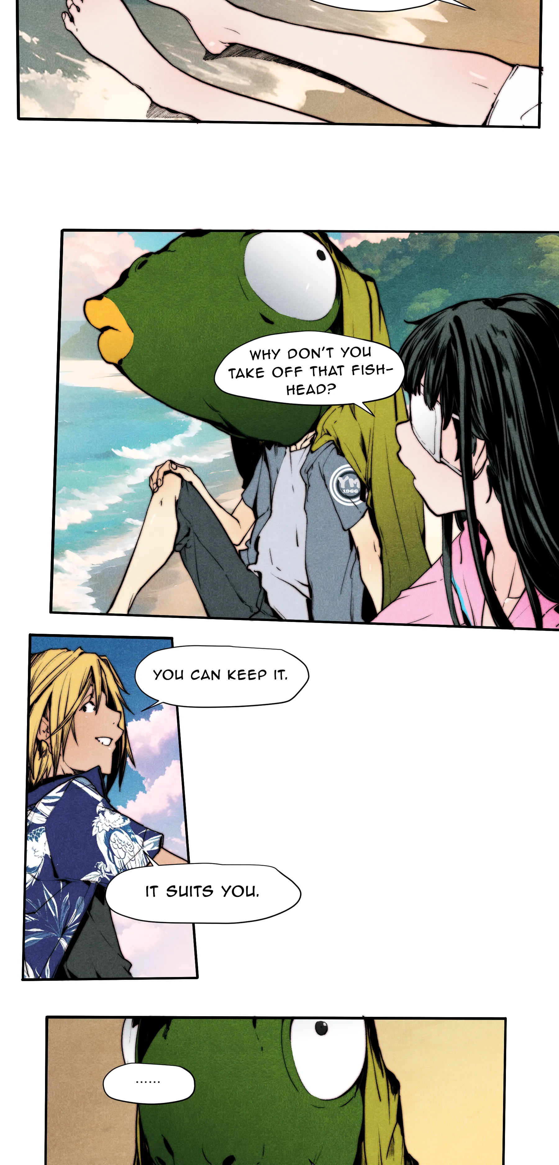 Gold Boy panel 2