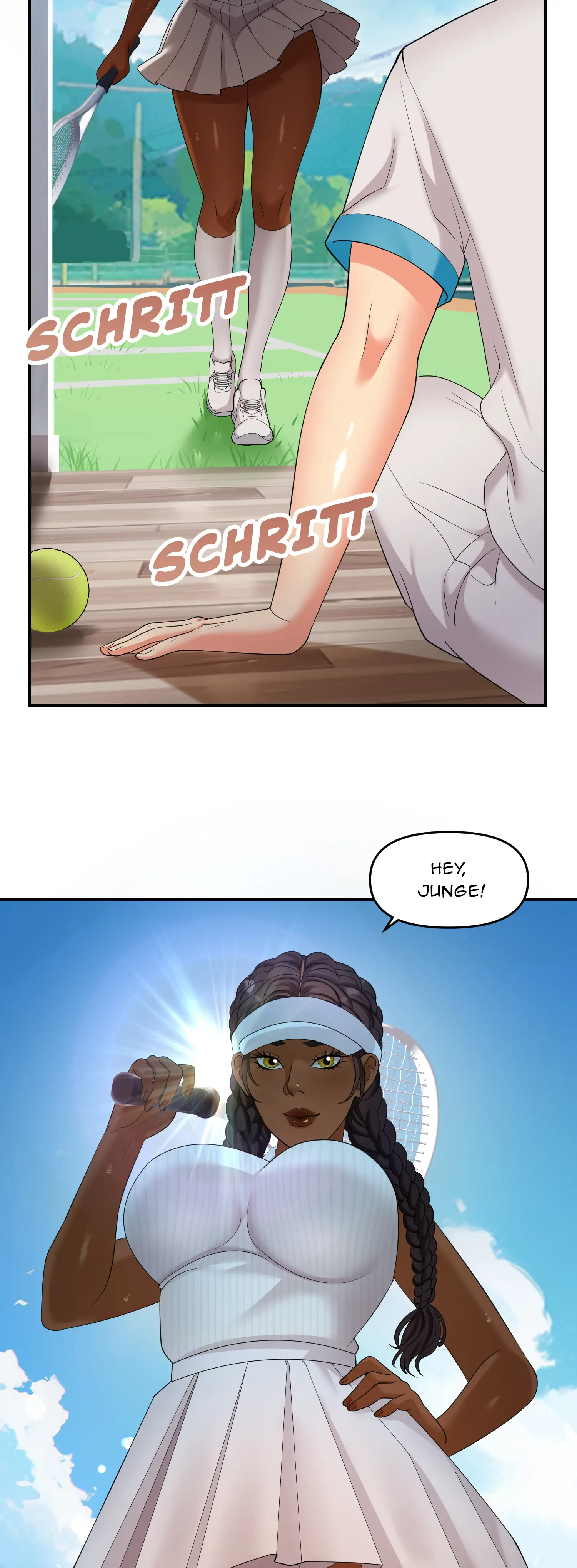 Riesiges Tennis - Episode 1 - read scene 18