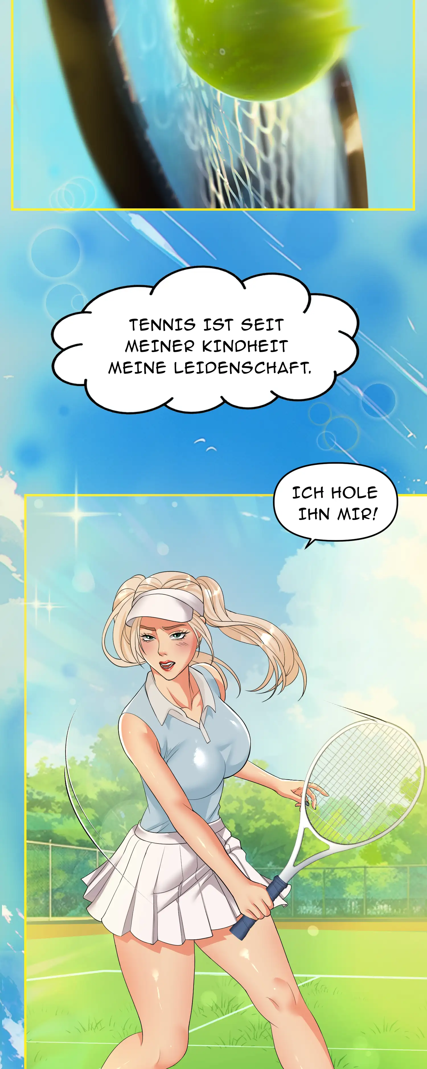 Riesiges Tennis - Episode 1 - read scene 3