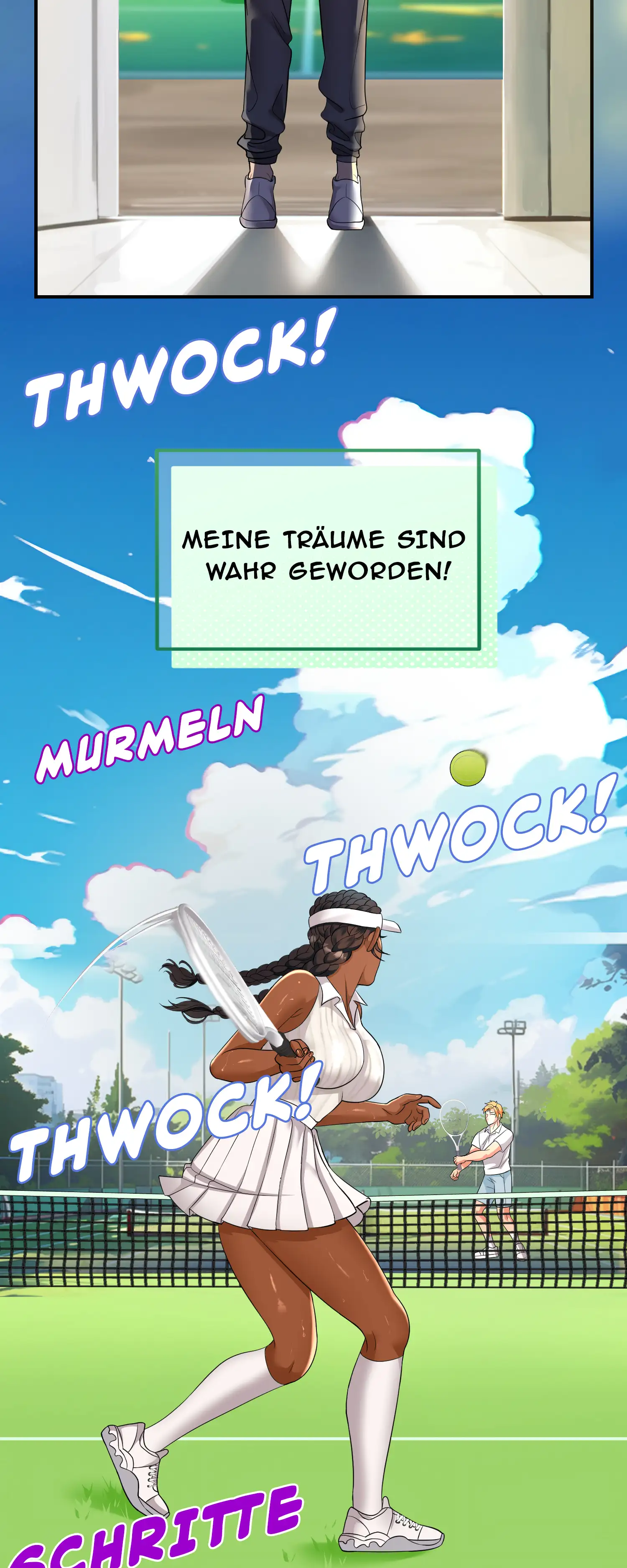 Riesiges Tennis - Episode 1 - read scene 7