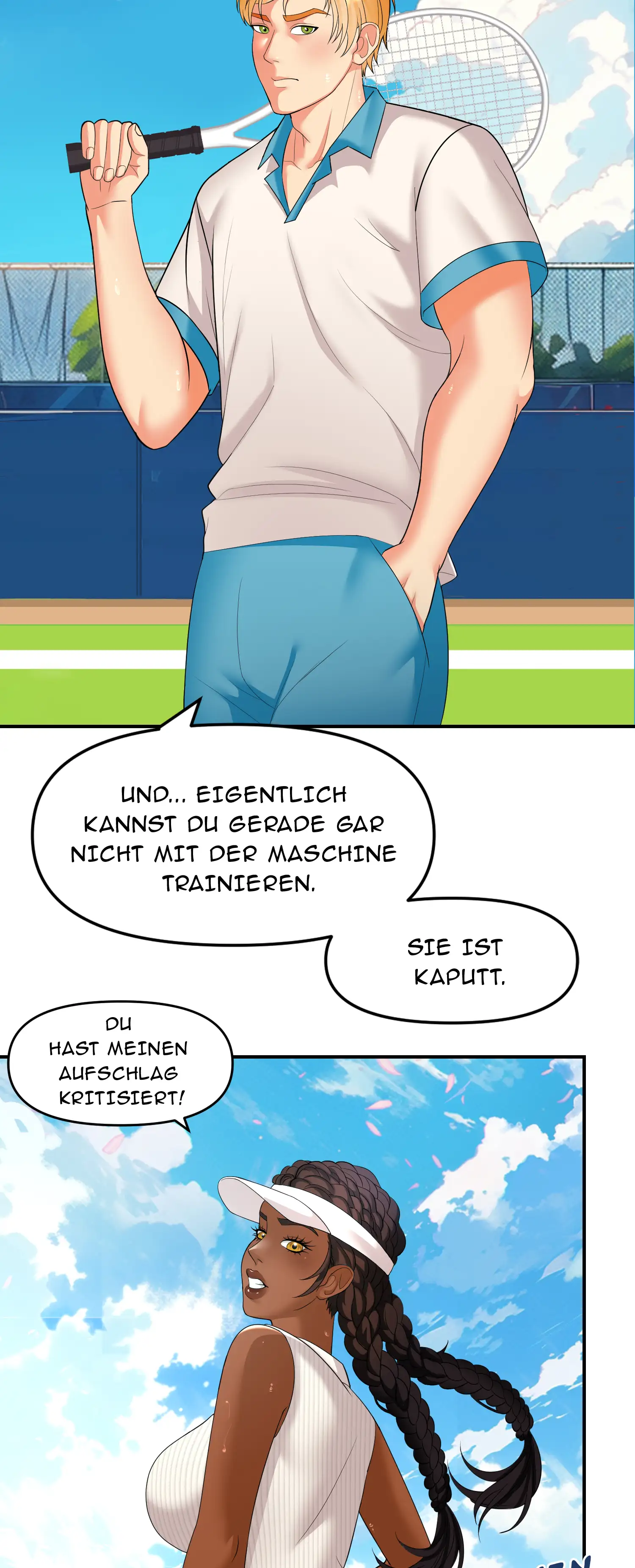 Riesiges Tennis - Episode 1 - read scene 35
