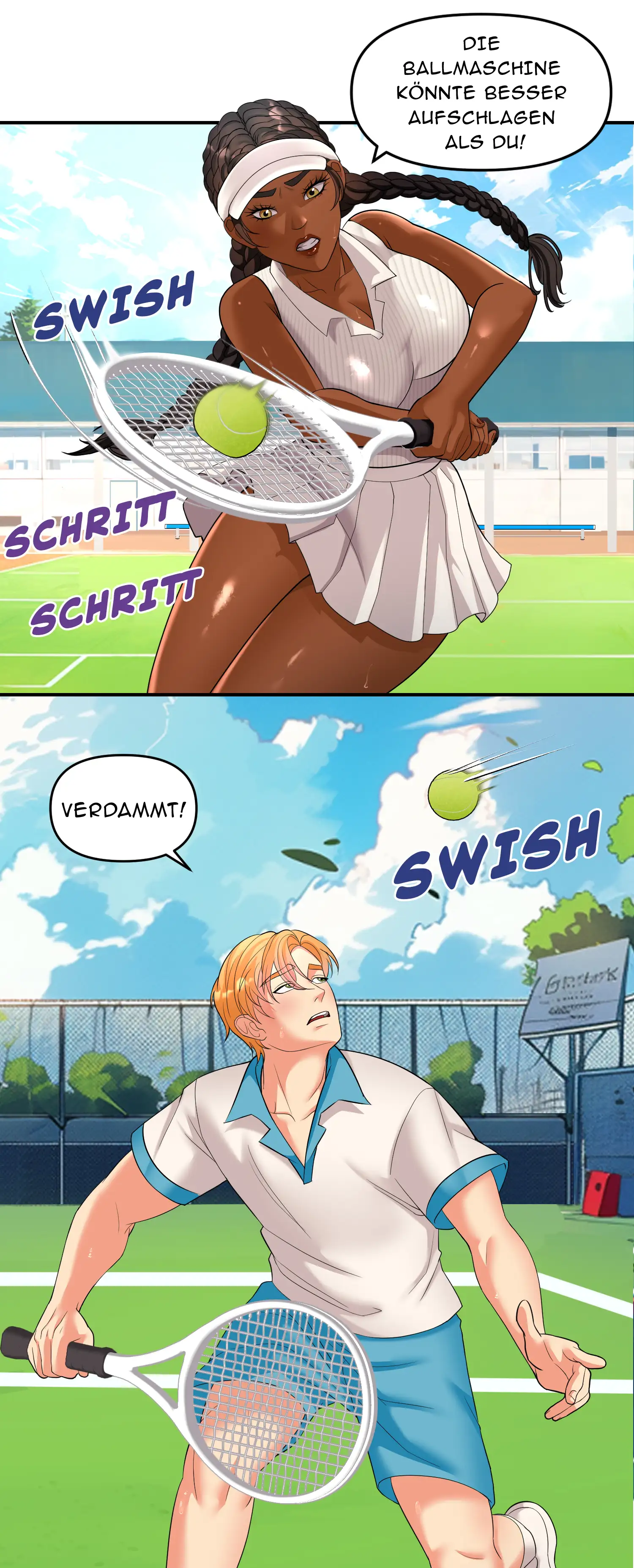 Riesiges Tennis - Episode 1 - read scene 33