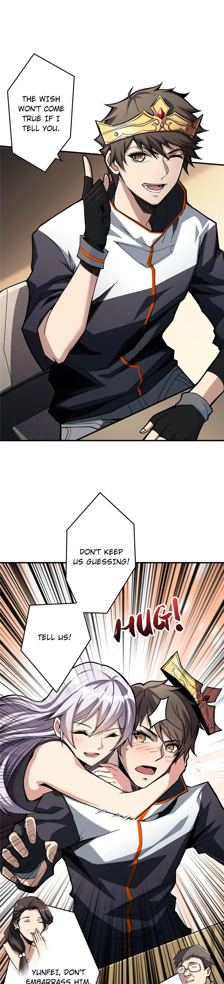 You will have a King account at the beginning - Episode 1 - read scene 3