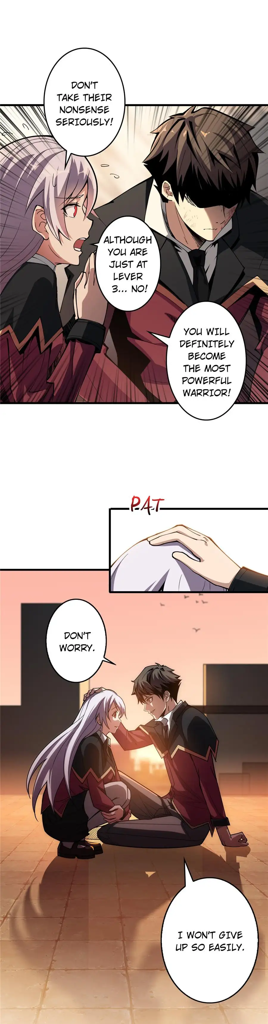 You will have a King account at the beginning - Episode 1 - read scene 24