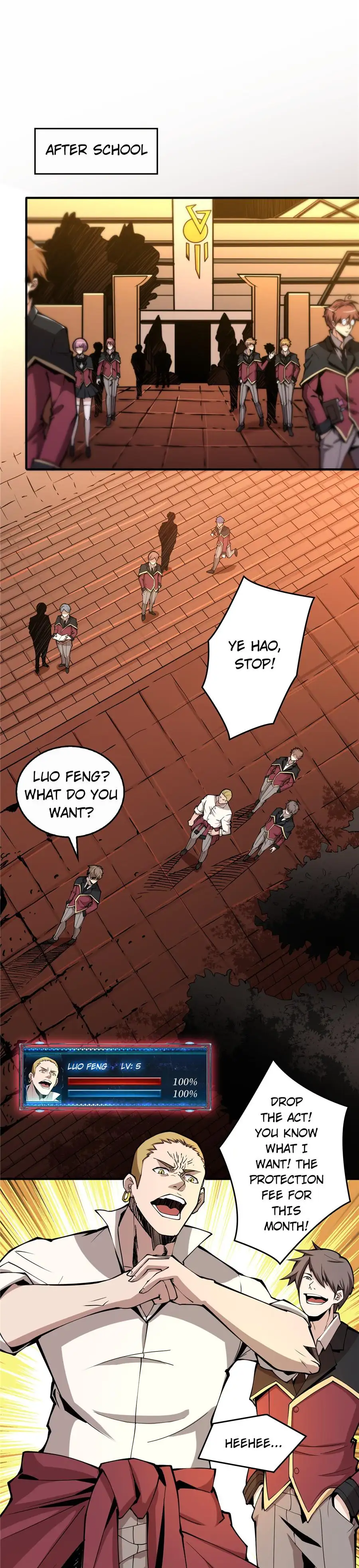 You will have a King account at the beginning - Episode 1 - read scene 18