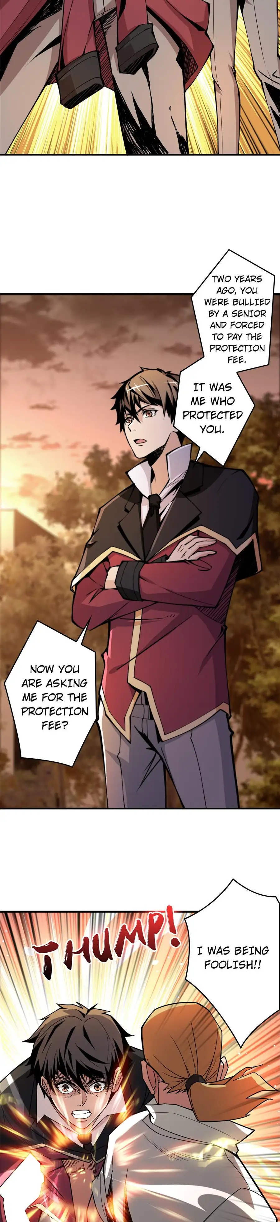 You will have a King account at the beginning - Episode 1 - read scene 19