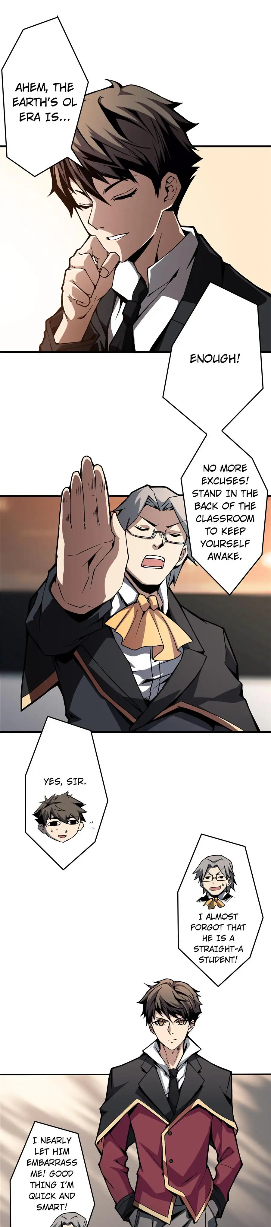 You will have a King account at the beginning - Episode 1 - read scene 13