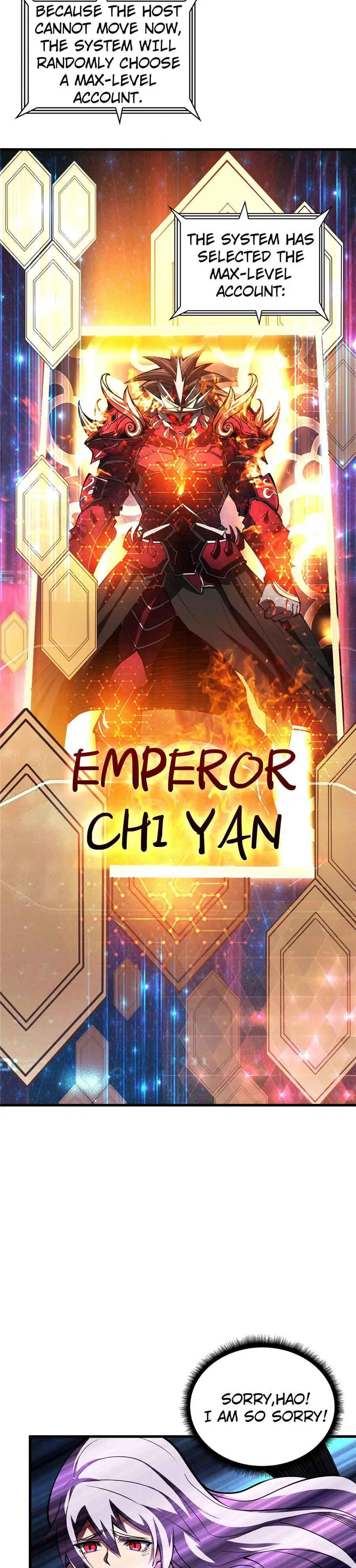 You will have a King account at the beginning - Episode 2 - read scene 17