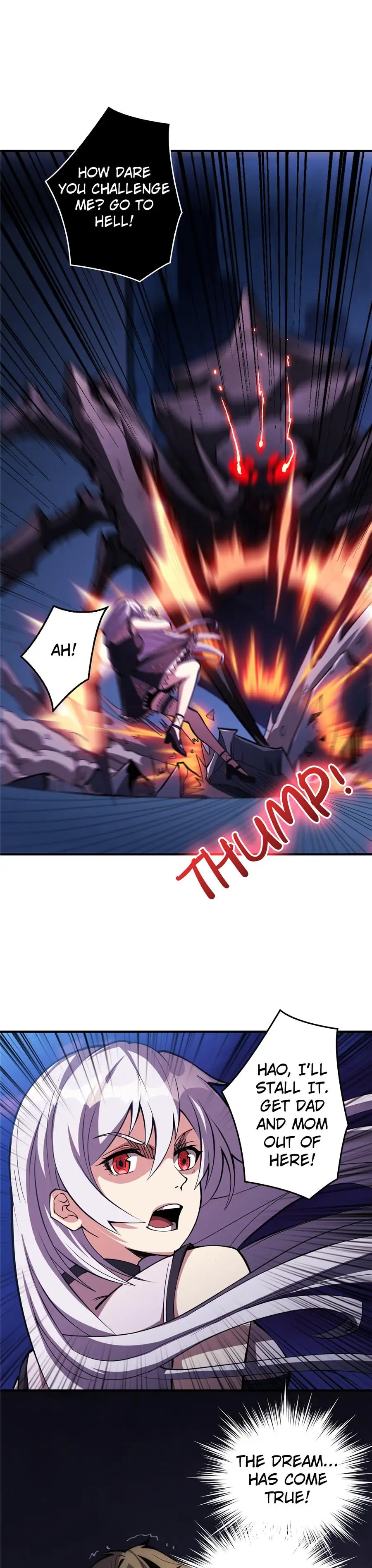 You will have a King account at the beginning - Episode 2 - read scene 8